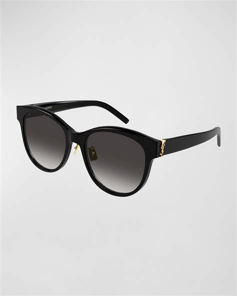 ysl logo arm sunglasses